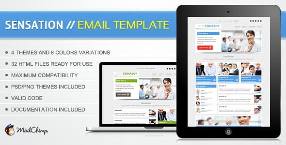 Email Template đẹp 2013 từ LinkLeads