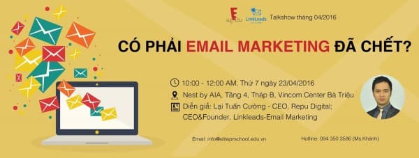 co phai email marketing da chet