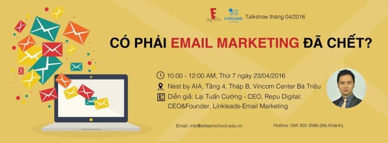 Hội thảo ” Có phải Email Marketing đã chết”
